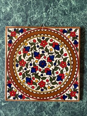 Barbour Goose Ceramics -  Jerusalem Ceramic Tile Wall Accent